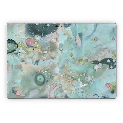 Organic In Blue - Microsoft Surface Pro Skin