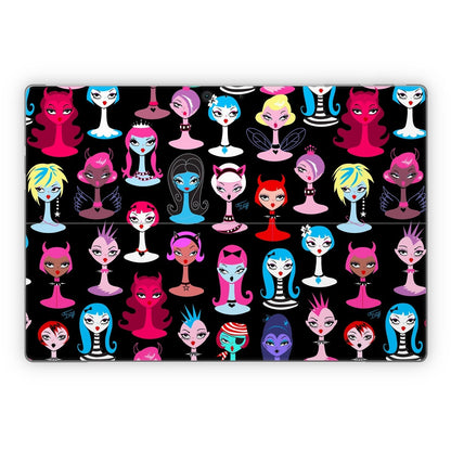 Punky Goth Dollies - Microsoft Surface Pro Skin