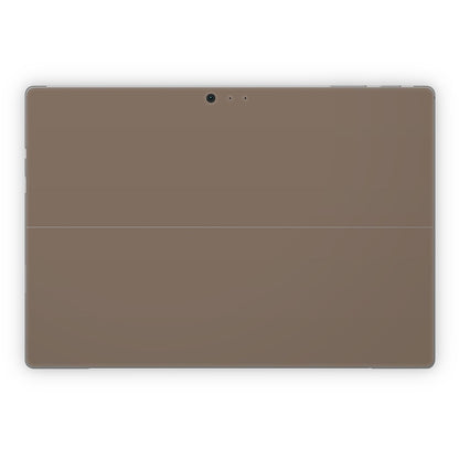 Solid State Flat Dark Earth - Microsoft Surface Pro Skin