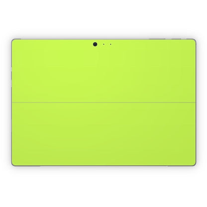 Solid State Lime - Microsoft Surface Pro Skin