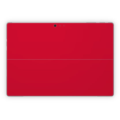 Solid State Red - Microsoft Surface Pro Skin