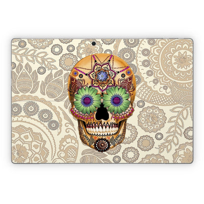 Sugar Skull Bone - Microsoft Surface Pro Skin