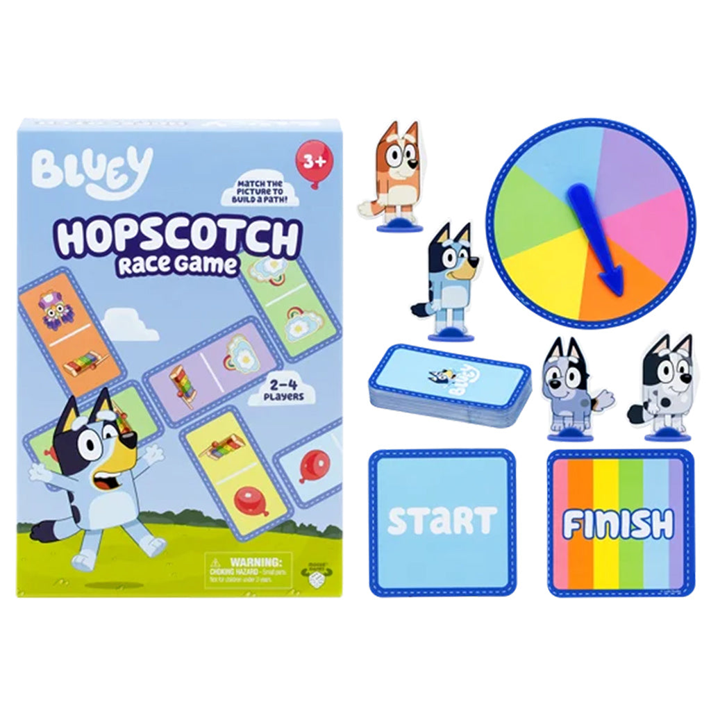 Bluey: Hopscotch Race Game