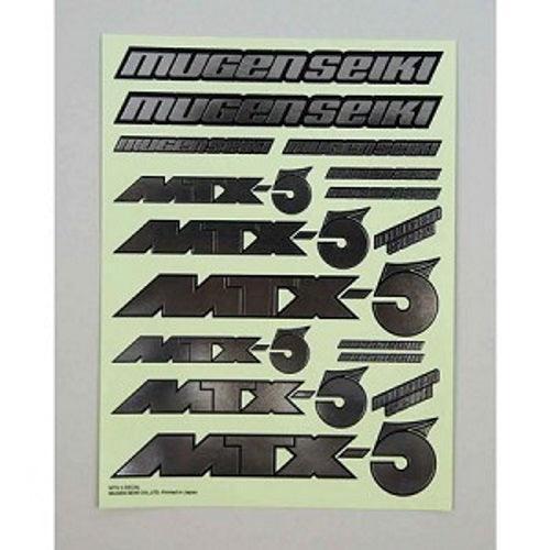 Mugen Seiki T1003 Metallic Decal Sheet MTX5