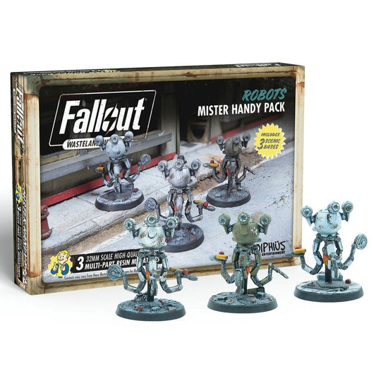 Fallout: Wasteland Warfare - Robots - Mister Handy Pack