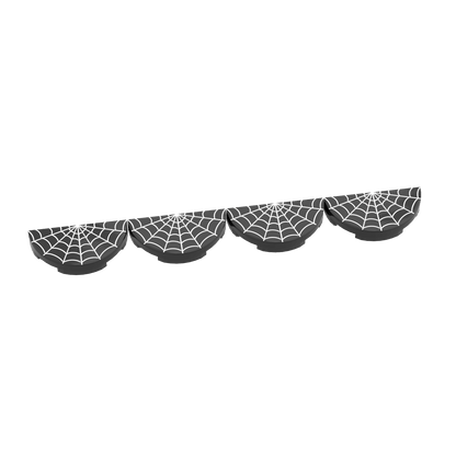 Halloween Spider Web Bunting - Seasonal Decor - Custom Printed - Made Using LEGO® Parts