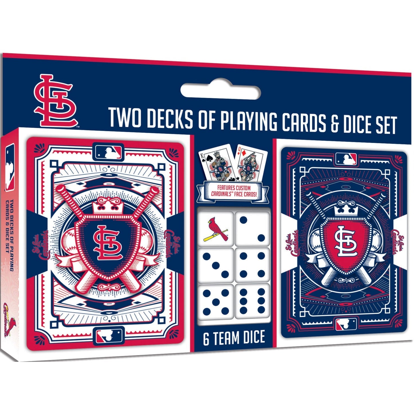 St. Louis Cardinals - 2-Pack Playing Cards & Dice Set by MasterPieces Puzzle Company INC