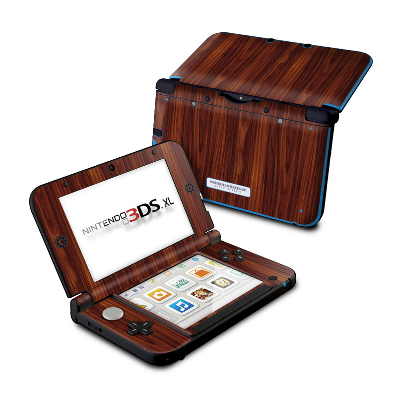 Dark Rosewood - Nintendo 3DS XL Skin