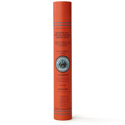 Mosquito Repellent & Fly Repelling Outdoor Garden Incense Sticks (14 Stick Tube) by Nantucket Spider & Nantucket Footprint