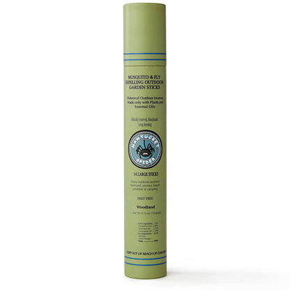 Mosquito Repellent & Fly Repelling Outdoor Garden Incense Sticks (14 Stick Tube) by Nantucket Spider & Nantucket Footprint