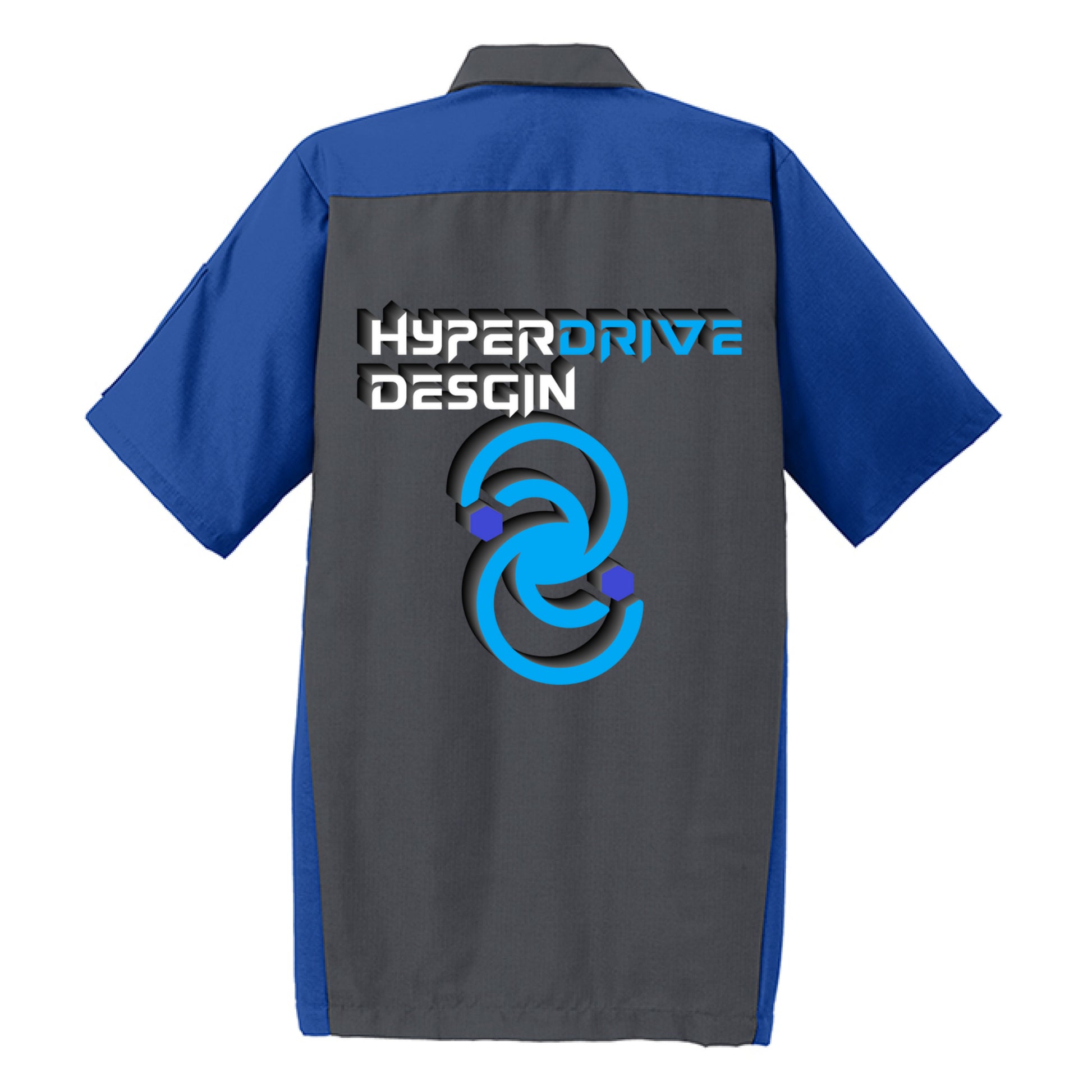 Charcoal/Royal - BACK