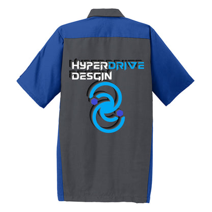 Charcoal/Royal - BACK