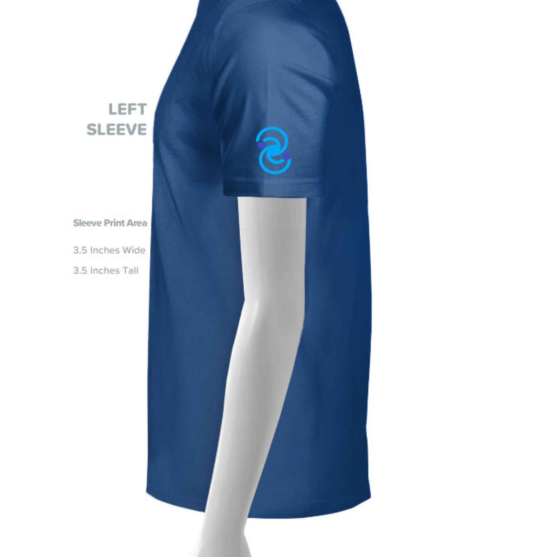 ROYAL/ WHITE_400 - SLEEVE_LEFT