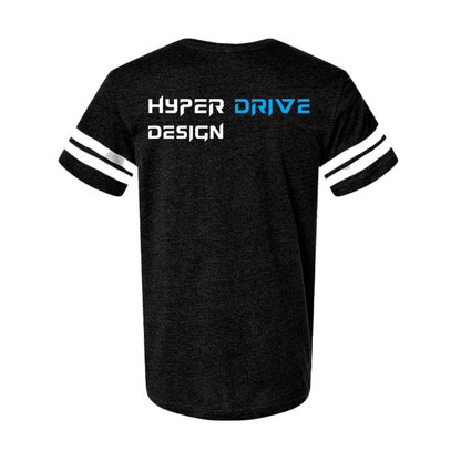 Black Solid/ White - BACK