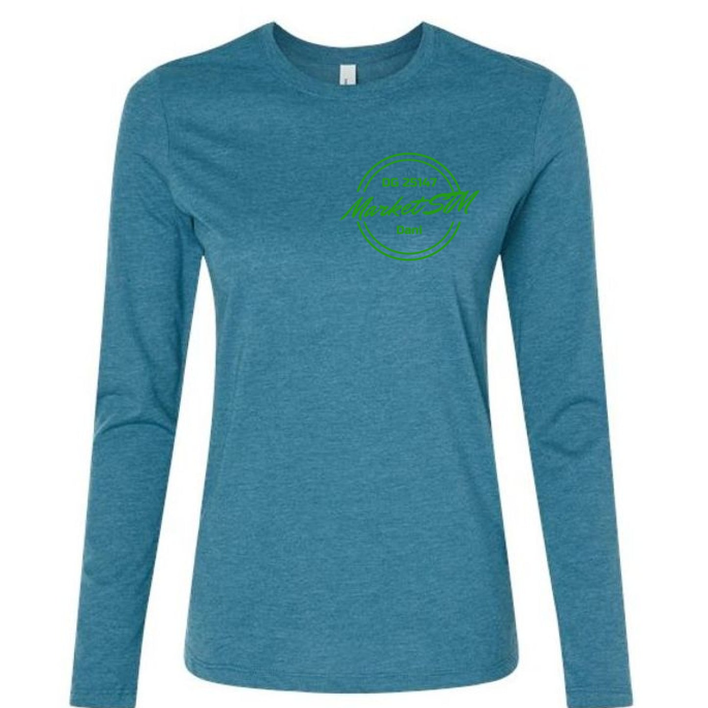 Heather Deep Teal - FRONT