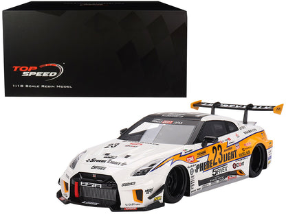 Nissan LB-Silhouette WORKS GT 35GT-RR Ver.2 RHD (Right Hand Drive) #23 Tetsuya Hibino "LB Racing - Formula Drift" (2022) 1/18 Model Car by Top Speed  free shipping USA