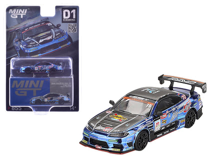 Nissan Silvia (S15) D-MAX RHD (Right Hand Drive) #70 Masashi Yokoi "D-MAX Racing" "D1 Grand Prix" (2023) Limited Edition 1/64 Diecast Model Car by Mini GT  free shipping USA