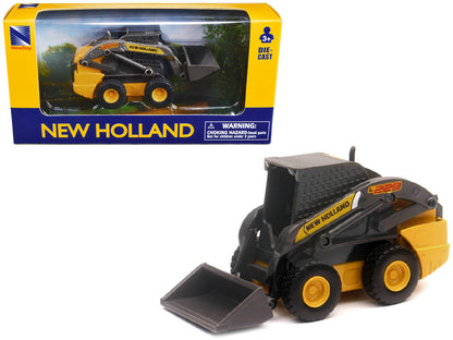 New Holland L228 Skid Steer Yellow Diecast Model by New Ray  free shipping USA