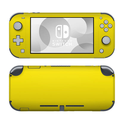 Solid State Yellow - Nintendo Switch Lite Skin