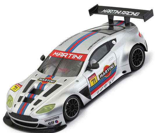 NSR Aston Martin Vantage GT3 Martini Racing Silver Anglewinder Slot Car 1/32