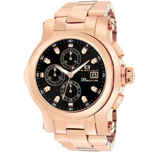 Oceanaut Men's Baccara XL Black Dial Watch - OC0827 by Balec Group