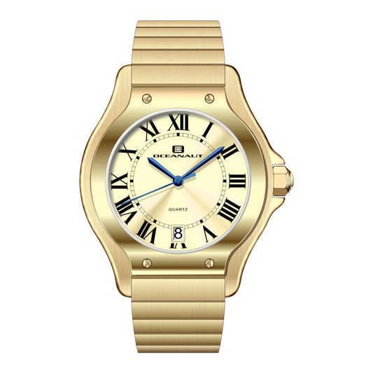 Oceanaut Women's Rayonner Gold Dial Watch - OC1293 by Balec Group