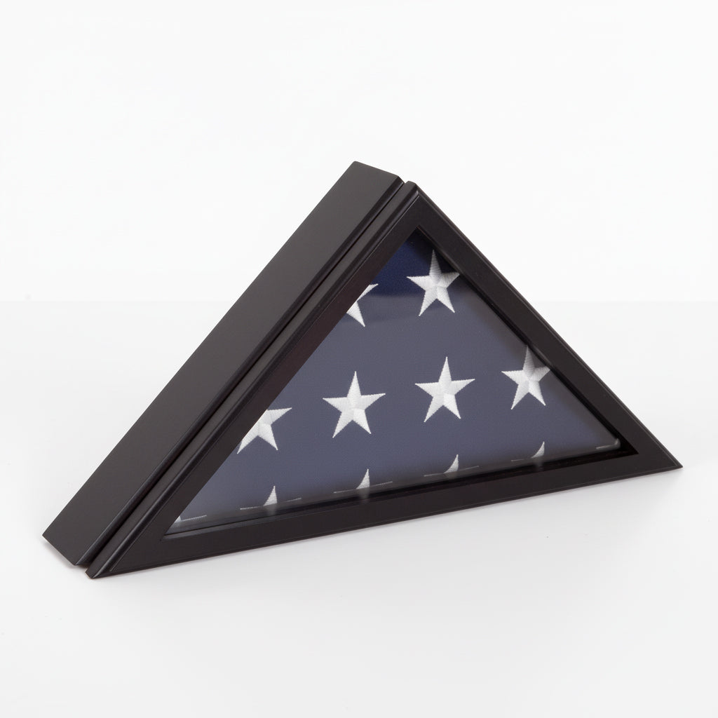 Officers Flag Display Case for 3Ft X5Ft Flag designed to hold a 3ft x 5ft flag