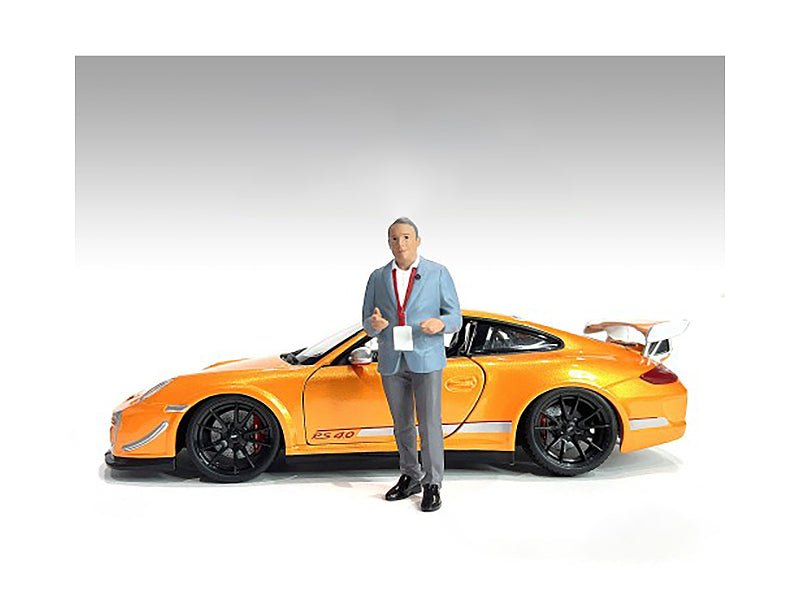 "On-Air" Figure 2 for 1/24 Scale Models by American Diorama  free shipping USA