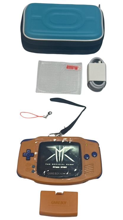 MODDED ORANGE GBA V2 Premium - GameBoy Advance