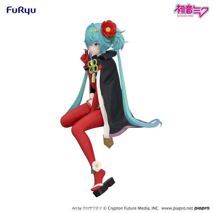 Hatsune Miku Flower Fairy Camellia Noodle Stopper Figure