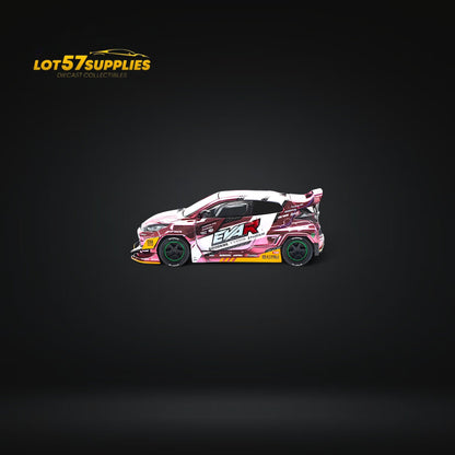 (Pre-Order) PopRace Toyota GR YARIS - Pink EVA RT PRODUCTION MODEL 
CUSTOM TYPE-08 GOODRIDE 1:64 PR640220