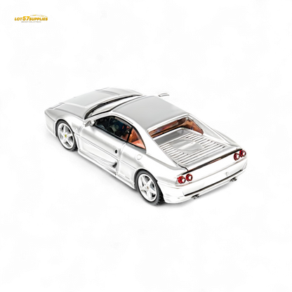 TPC F355 challenge Diecast Model in Silver 1:64