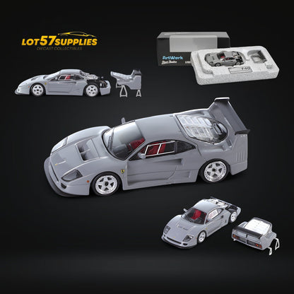 Stance Hunters F40 LM Chalk Grey Luxury Box 1:64