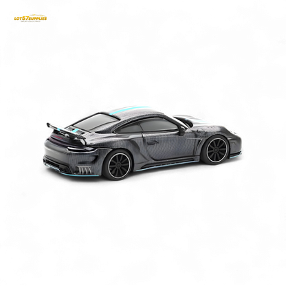 PopRace Porsche 992 Stinger GTR Carbon Edition 1:64