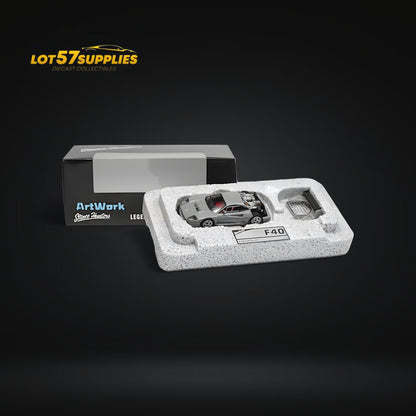 Stance Hunters F40 LM Chalk Grey Luxury Box 1:64