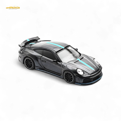 PopRace Porsche 992 Stinger GTR Carbon Edition 1:64
