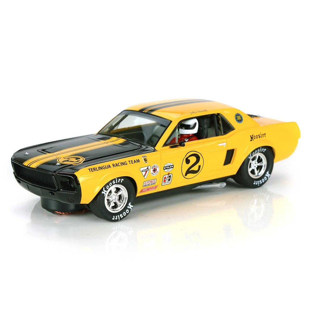 Pioneer 1968 Ford Mustang Notchback Scalextric DPR 1/32 Slot Car P069