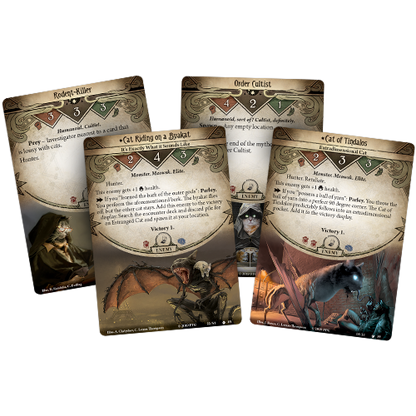 Arkham Horror LCG: Barkham Horror - The Meddling of Meowlathotep Scenario Pack