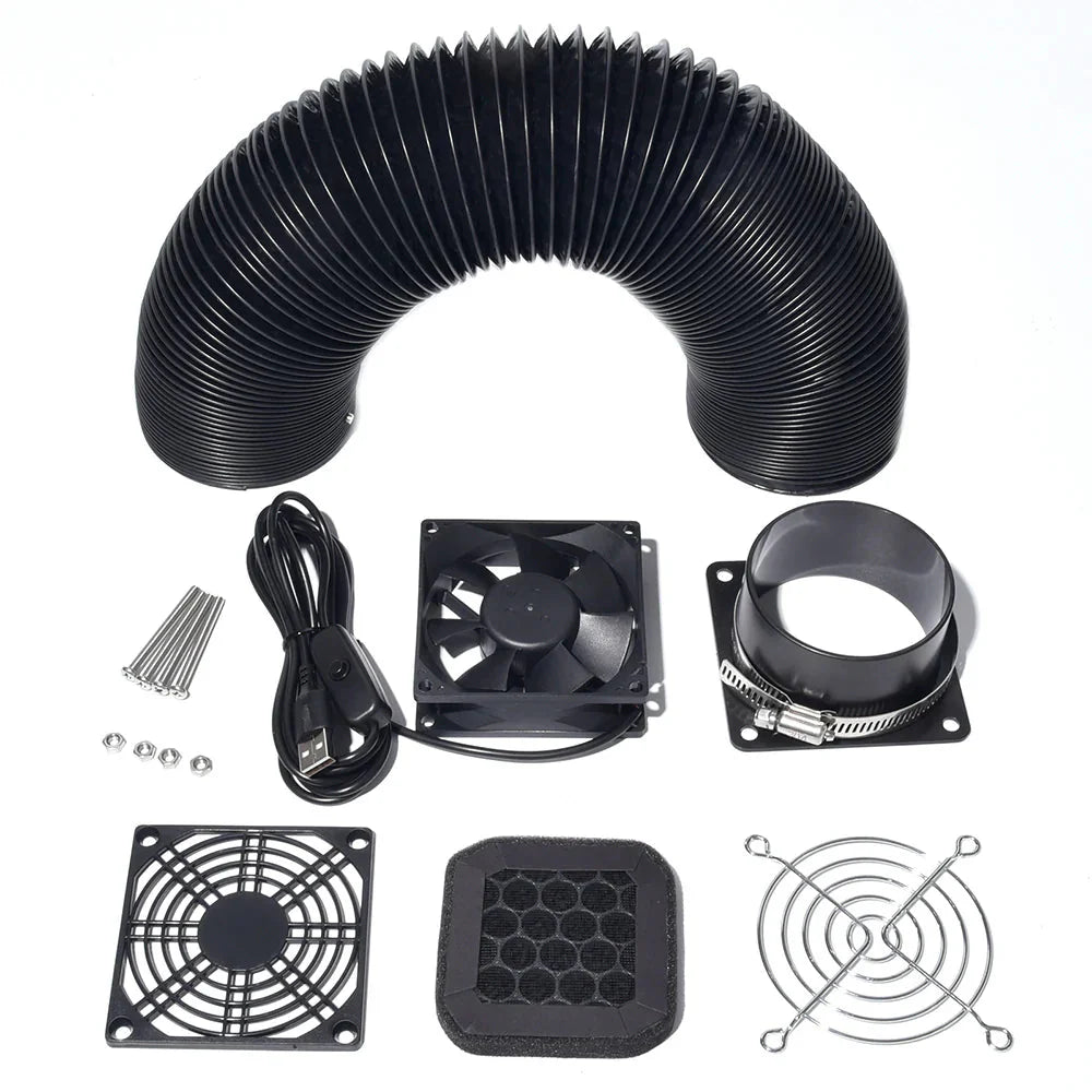 Panda Shelter and Ventilation Kit - 3D Printing Enclosure for Bambu A1 / A1 Mini