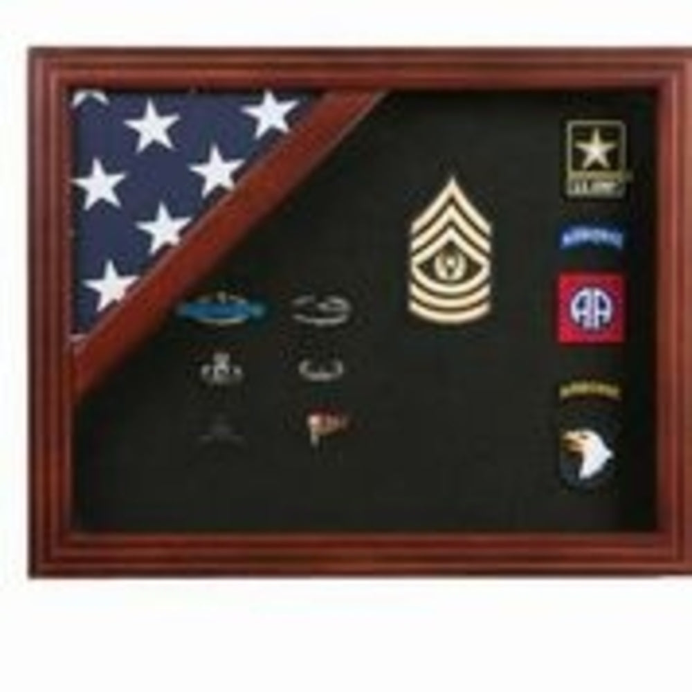 The Patriot Flag Display Case.