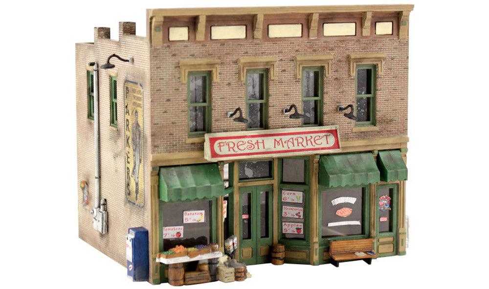 Woodland Scenics PF5200 N Pre-Fab Fresh Market Structure Kit