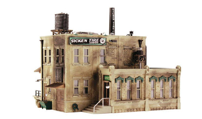 Woodland Scenics PF5204 N Sicken Tire Company Structure Kit