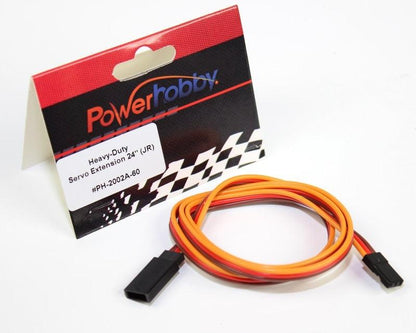 PowerHobby 24" Heavy Duty Servo Extension JR Connector / Plug