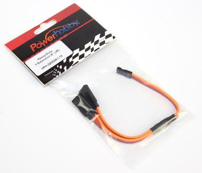 Powerhobby 6" Heavy Duty Y Servo Extension / Harness JR / Spektrum Connector