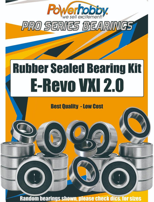 PowerHobby Pro Series Rubber Sealed Bearing FOR Traxxas E-Revo VXl 2.0