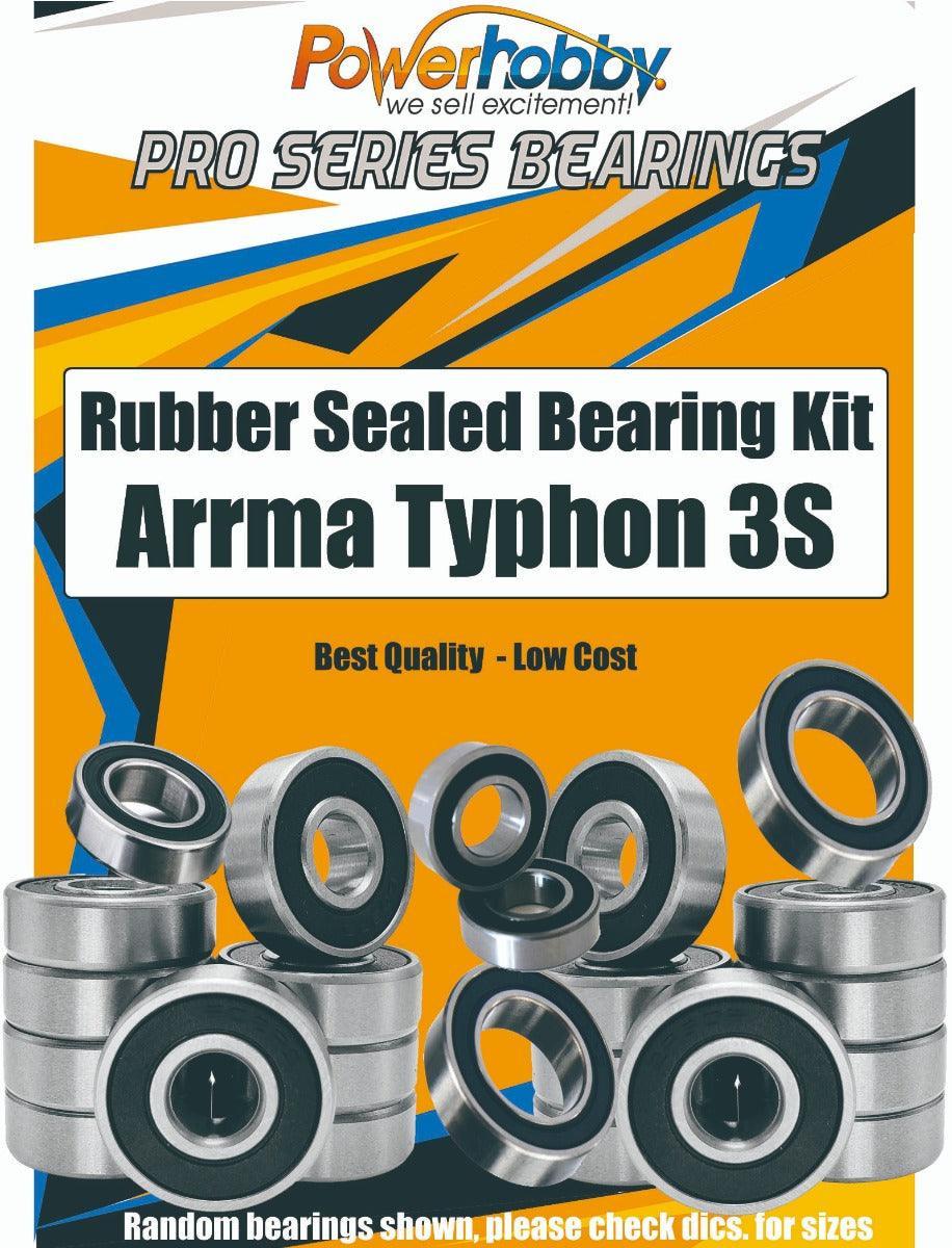 PowerHobby Pro Series Rubber Sealed Bearing Kit Arrma Typhon 3S