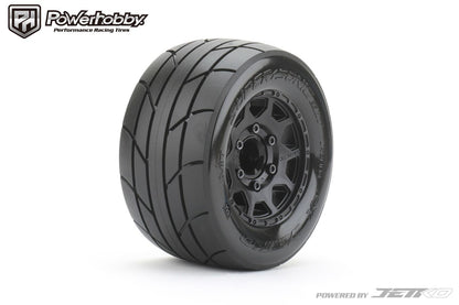 Powerhobby 1/10 2.8 MT Super Sonic Tires (2) with Removable Hex Wheels