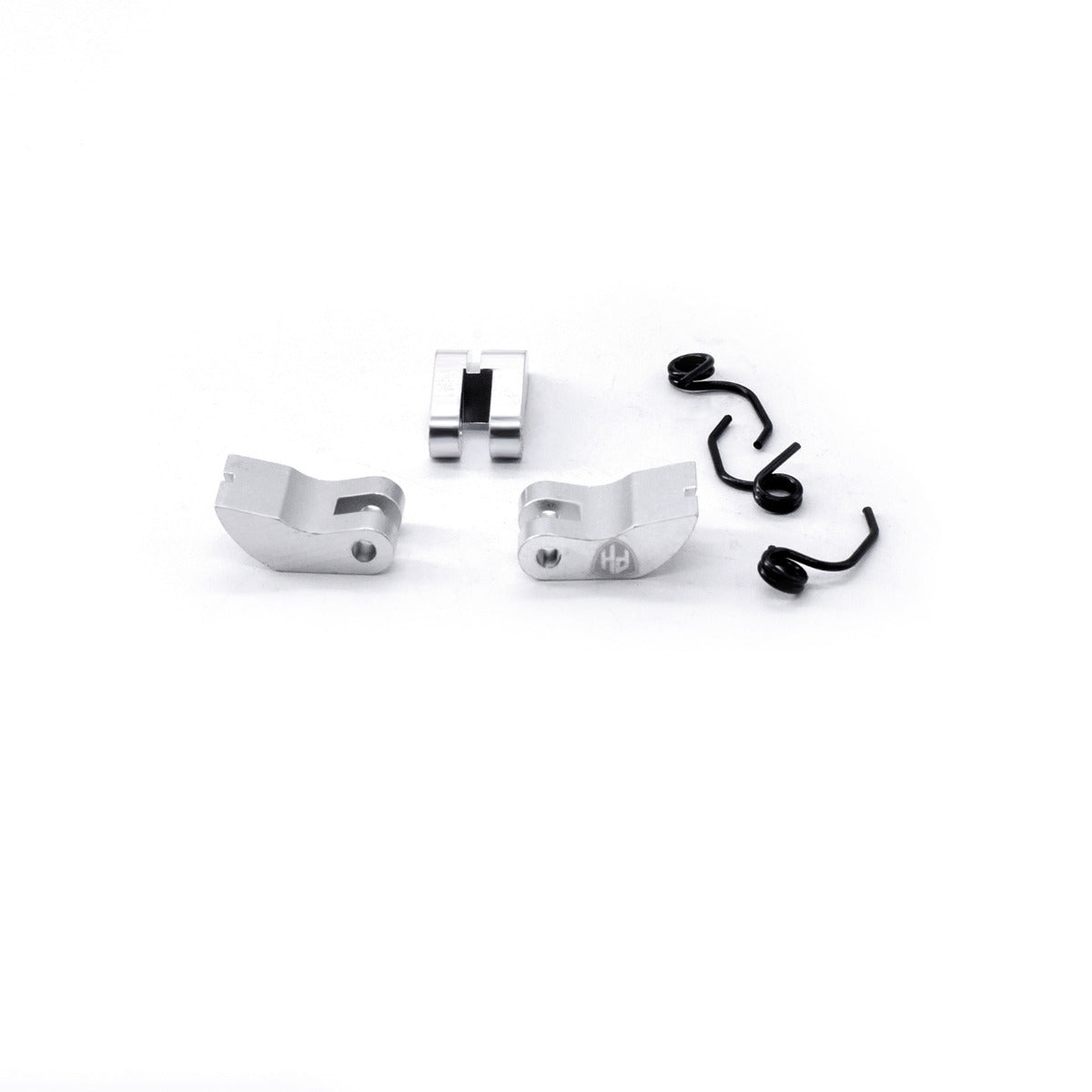 Powerhobby Aluminum 3-Shoe Clutch Shoes with Springs Silver
