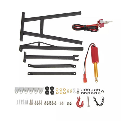 Powerhobby Simulation Garage Series RC Engine Hoist  Shop Crane Hoist Lift Black
