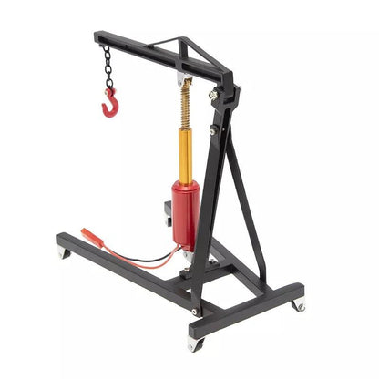 Powerhobby Simulation Garage Series RC Engine Hoist Shop Crane Hoist Lift Black